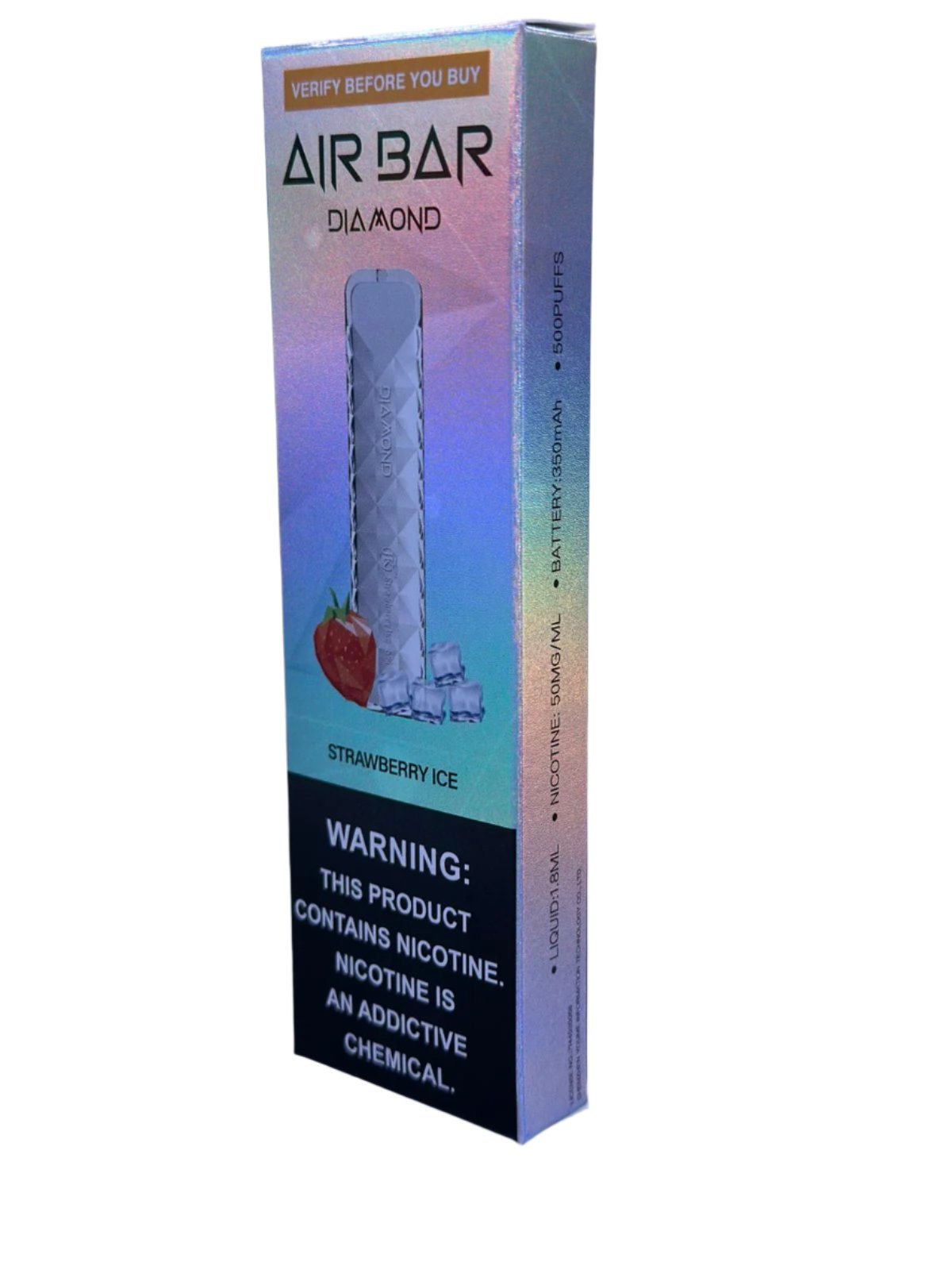 Air Bar Diamond Vape 500 Puffs nicotine: 50mg/ml