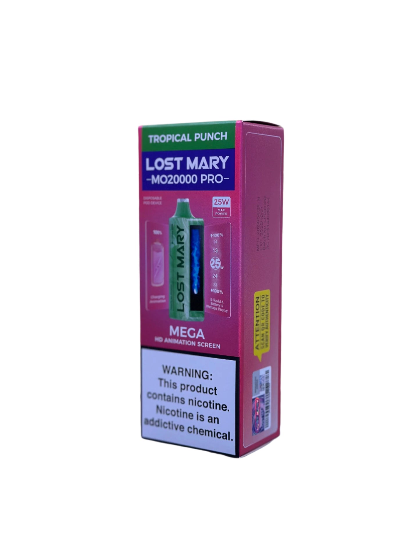 Lost Mary MO20000 PRO Disposable Vape – 20K Puffs