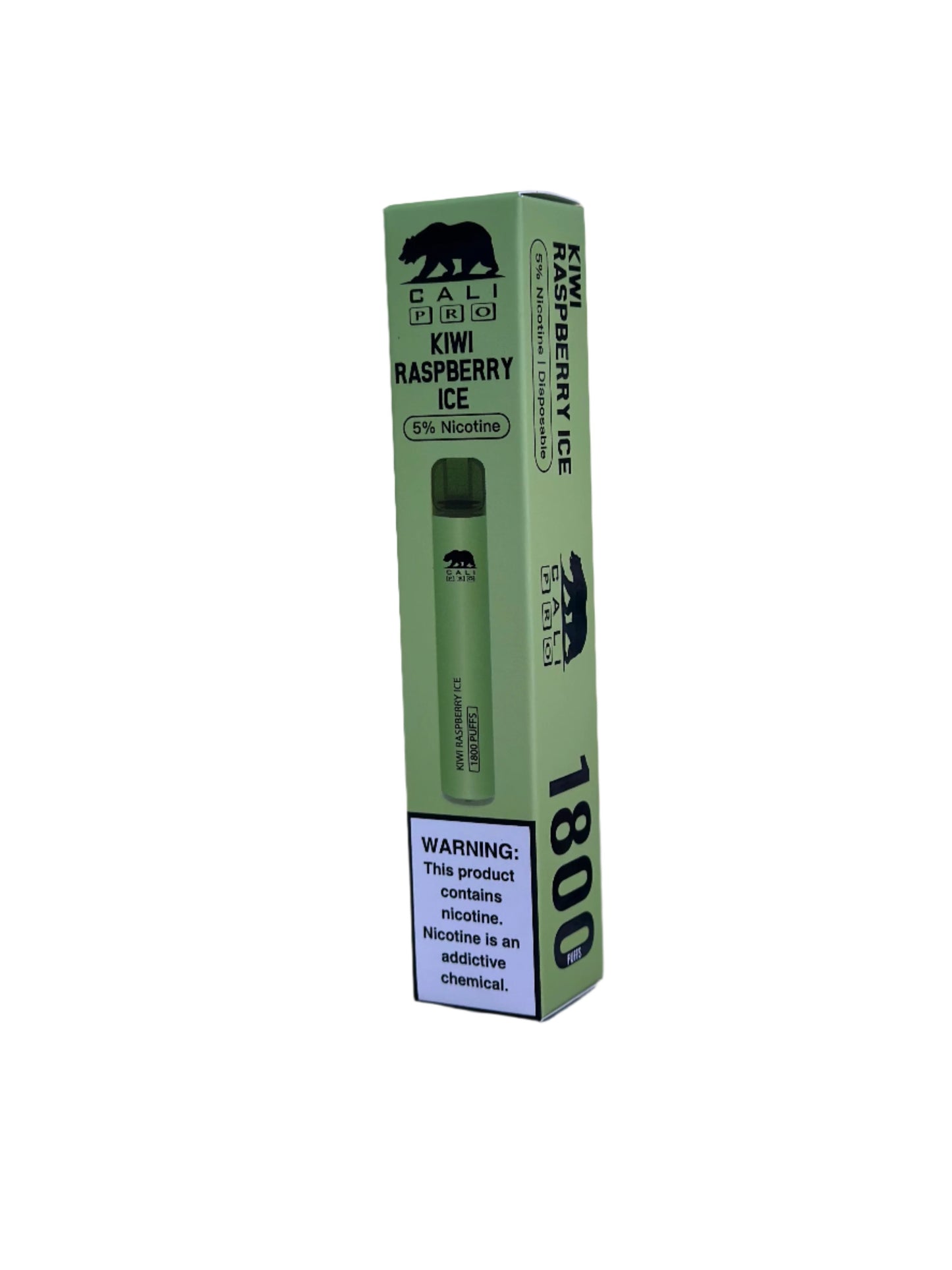 Cali Pro vape 1800 puffs 5% nicotine