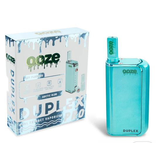 Duplex Pro – 900 mAh – Cartridge & Wax Vaporizer - Arctic Blue